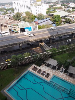 ให้เช่า-คอนโดเดอะทรัสต์-ปิ่นเกล้า-วิวสระว่ายน้ำ-ตกแต่งสวย-เฟอร์นิเจอร์และเครื่องใช้ไฟฟ้าครบ