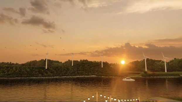 ขาย-ทาวน์โฮมส์-3-ชั้น-วิวหน้าบ้านติดทะเลสาบสุดฟิน-มุกดาหาร