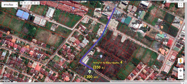 ขายที่ดินเปล่า-เนื้อที่-200-ตรว-ใน-ซศรีด่าน-22-ใกล้-bts-เข้าซอยทะลุ-ถบาง-ตราด-ได้