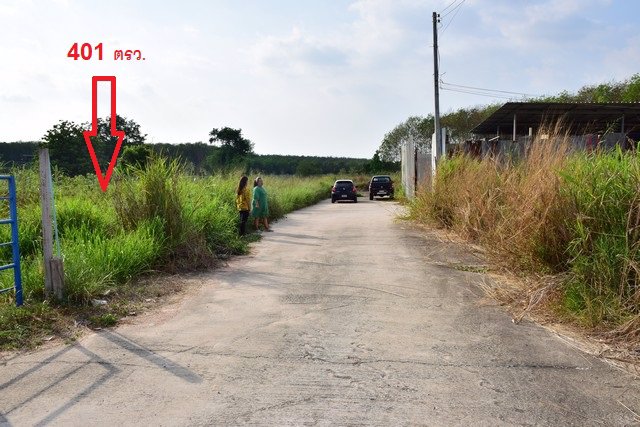 ขายที่ดินเปล่า-เนื้อที่-401-ตรว-แม่น้ำคู้ซอย-5-ติดถนนสาย-3191-ปลวกแดง-ระยอง