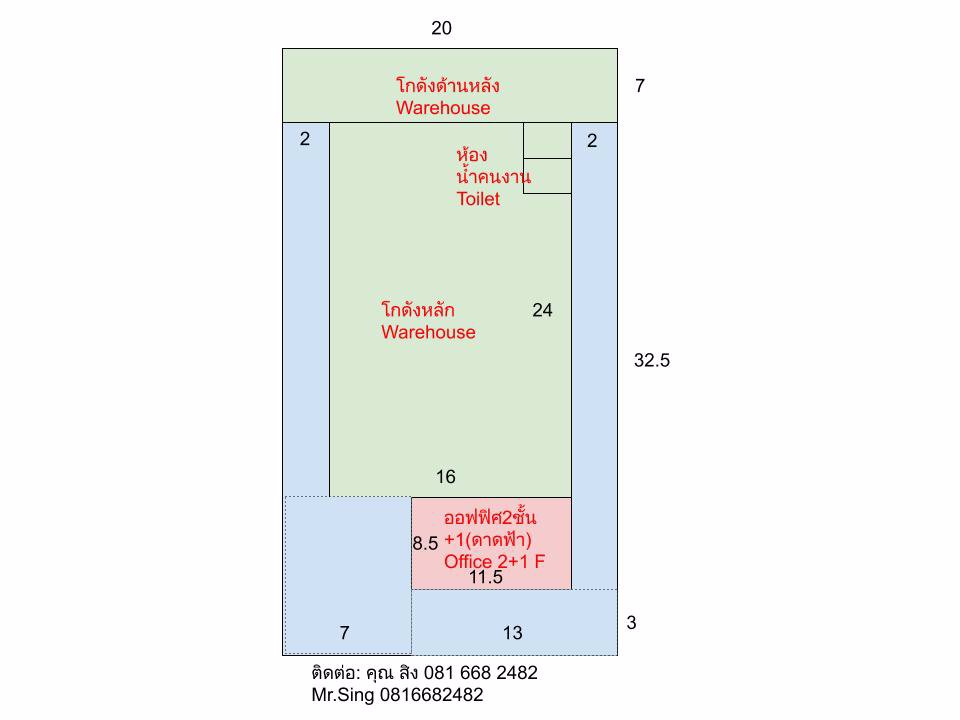 ให้เช่าโรงงานและโกดังสินค้า-พระสมุทรเจดีย์-พร้อมสำนักงาน-ที่พักอาศัย-โครงการ-ทรัพย์ทวีโฮมแฟคทอรี1