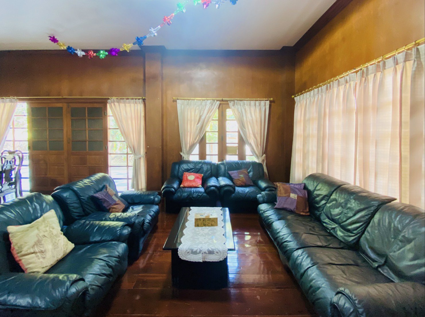 ขายบ้านเดี่ยว-2-ชั้น-เนื้อที่-610-ตรว-พื้นที่ใช้สอยกว่า-1500-ตรม-ตกแต่งด้วยไม้สักทั้งหลัง-ใกล้-สน