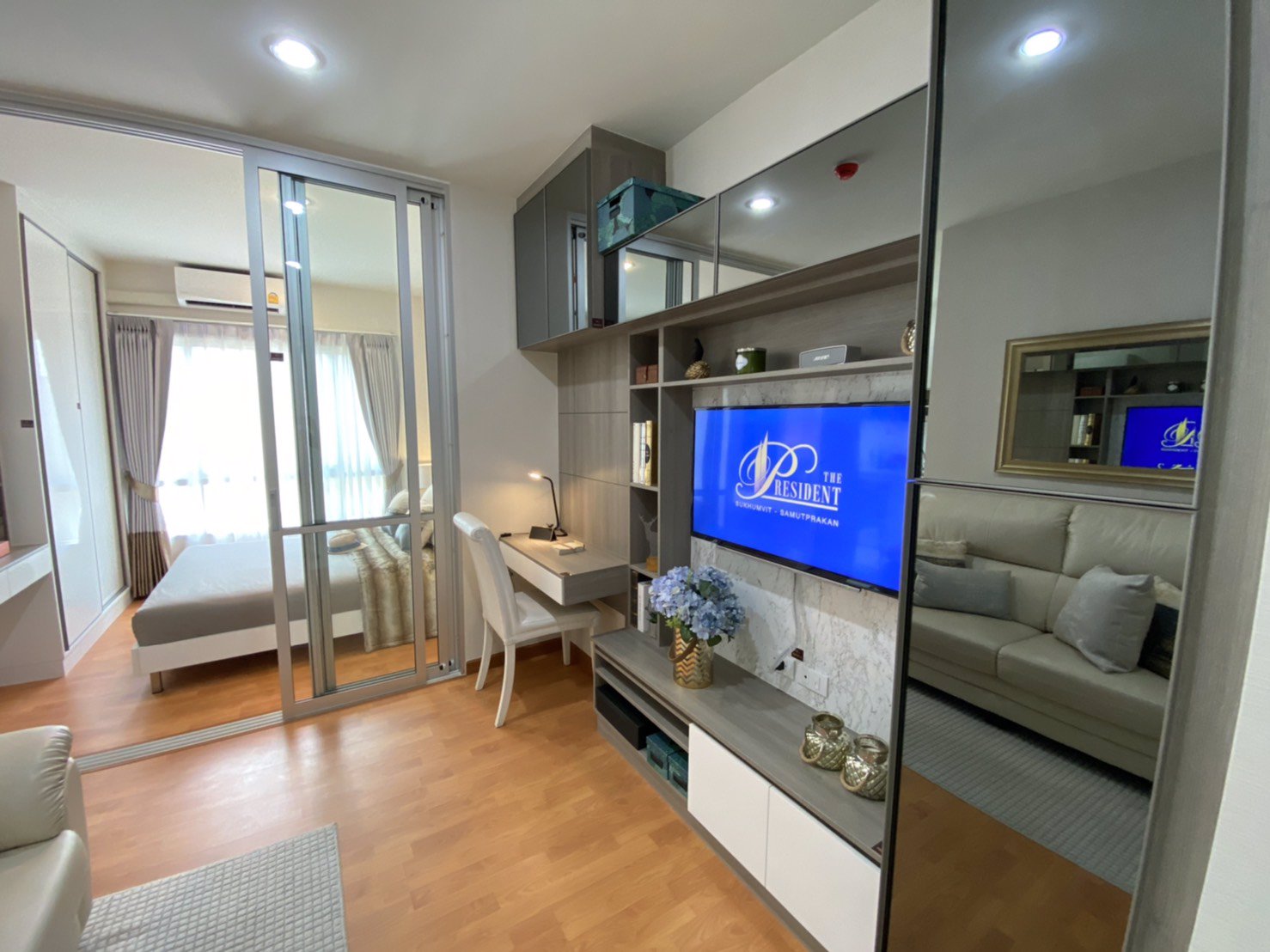 ขายดาวน์-คอนโด-the-president-สุขุมวิท-สมุทรปราการ-ติดbts-แพรกษา-