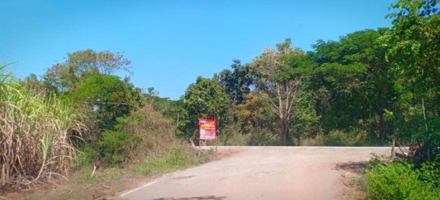 ขายที่ดิน-3ไร่-พร้อมบ่อปลา-ยกแปลง-450000-บาท