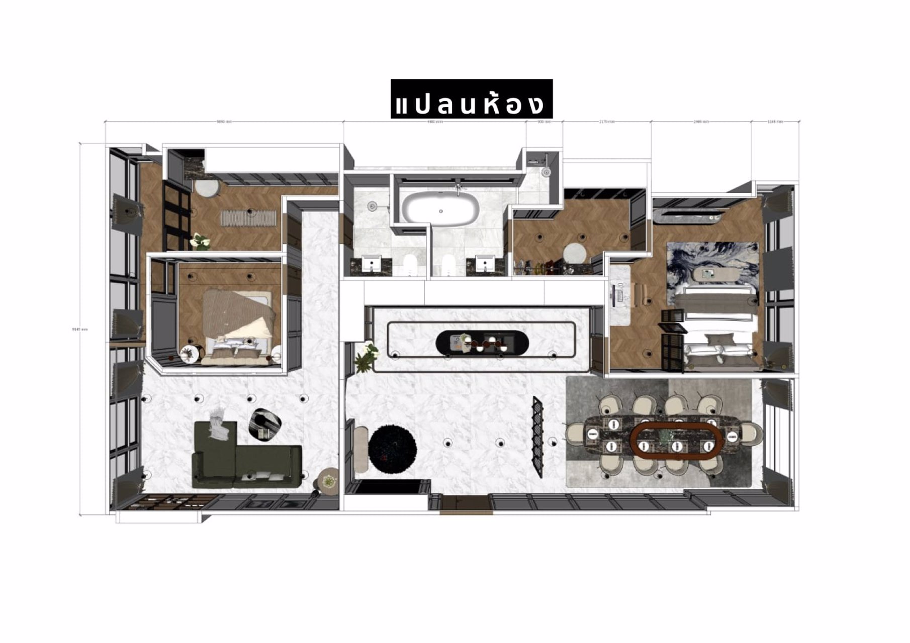 ขายคอนโด-กึ่งเพนเฮ้าส์-สุภาพงษ์เพลส-ชั้น19-ลาดพร้าว-35-เจ้าของขายเอง-ราคาพิเศษ