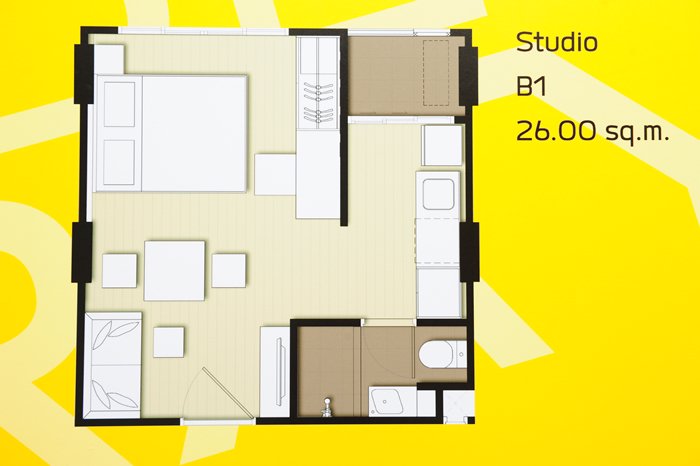 ขายคอนโด-elio-del-ray-ห้อง-studio-26-ตรม-ตึก-a-ชั้น-5