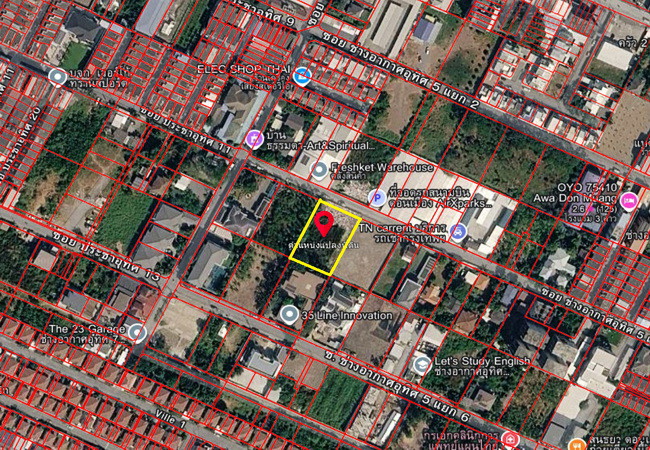 ขายที่ดิน-ซอยช่างอากาศอุทิศ-5-ถนนช่างอากาศอุทิศ-เขตดอนเมือง-กรุงเทพมหานคร