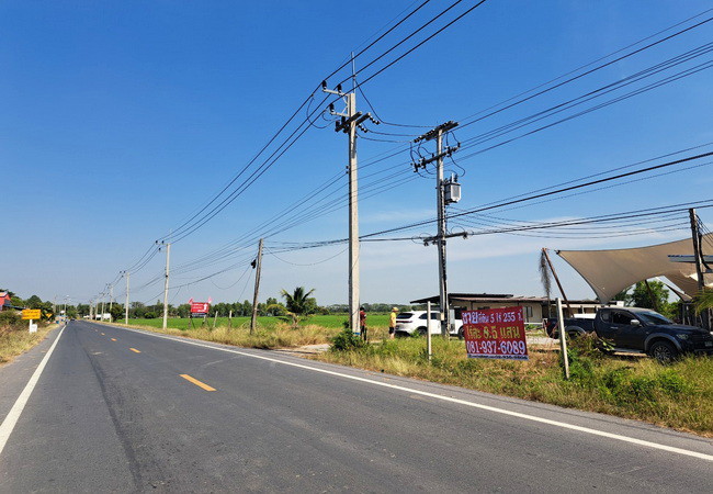 ขายที่ดิน-ลำลูกกา-คลอง-15-ถนนลำลูกกา-ตำบลชุมพล-อำเภอองครักษ์-นครนายก