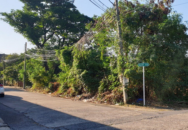 ขายที่ดิน-หมู่บ้านธารารมณ์-ซอยรามคําแหง-150-เนื้อที่-143-ตรว-ถมแล้ว