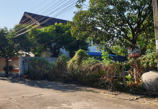 ขายที่ดิน-หมู่บ้านธารารมณ์-ซอยรามคําแหง-150-เนื้อที่-143-ตรว-ถมแล้ว