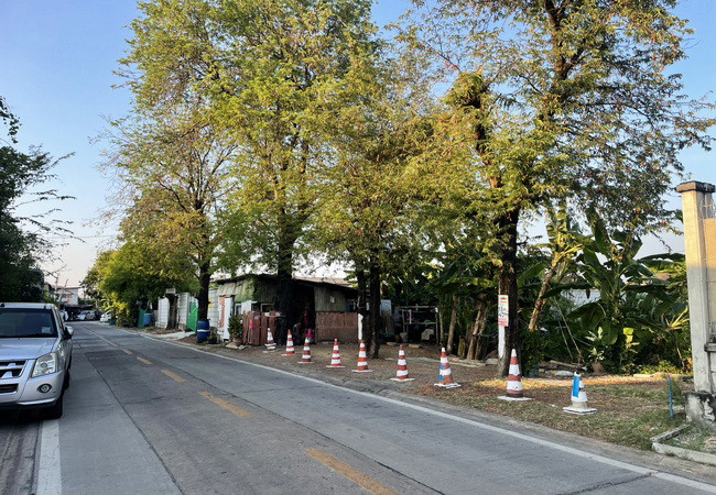 ขายที่ดิน-ซอยศิริเกษม-1-เขตบางแค-กรุงเทพมหานคร-เนื้อที่-218-ตรว-สี่เหลี่ยมสวย
