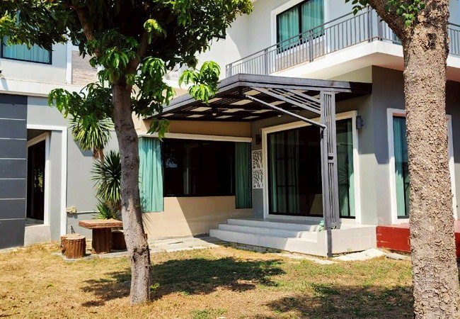 ขายบ้านเดี่ยว-หมู่บ้านลัดดาวิลล์-4-บ้านกล้วย-ไทรน้อย-เนื้อที่-1014-ตรว-2-ชั้น-4-นอน-5-น้ำ