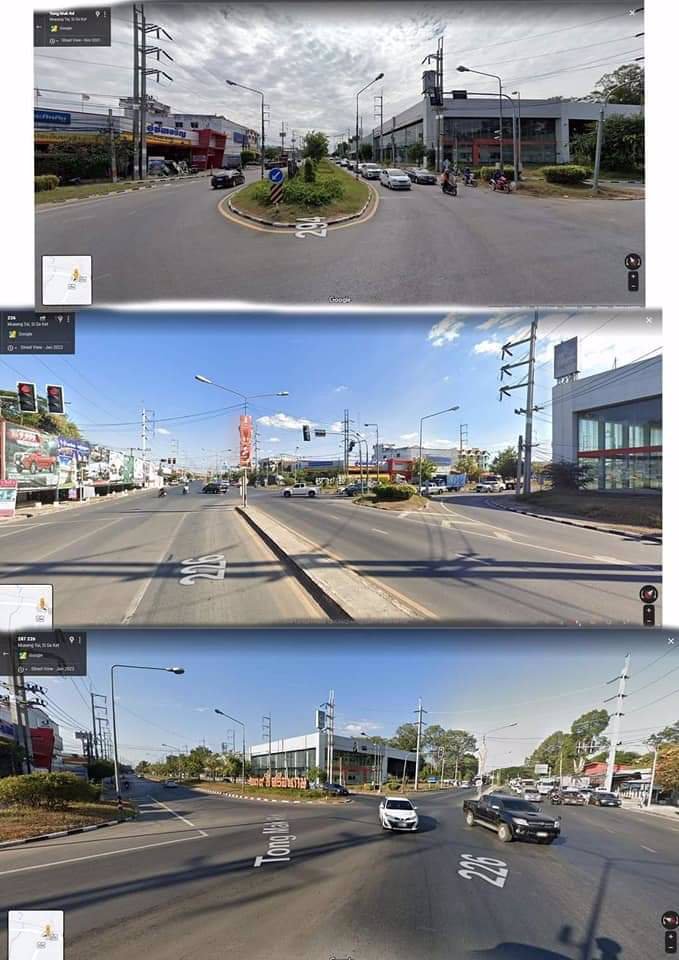 ที่ดินแปลงหัวมุม-เทศบาลเมืองศรีสะเกษ-ใกล้ตลาดยูเทิร์น