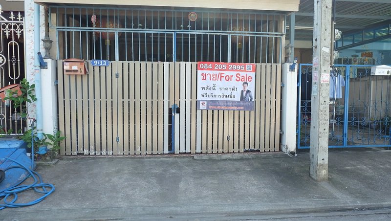 ขาย-ทาวน์เฮาส์-2-ชั้น-บางปู-20-หมู่บ้านสุขกมล-ปากน้ำ-เมืองสมุทรปราการ-ใกล้-bts-แพรกษา