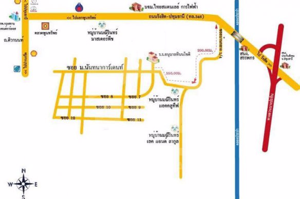 ทาวน์เฮ้าส์-2-ชั้น-18-ตรว-มนนันทนาการ์เด้นท์-รังสิต-ปทุมธานี-อเมืองปทุมธานี