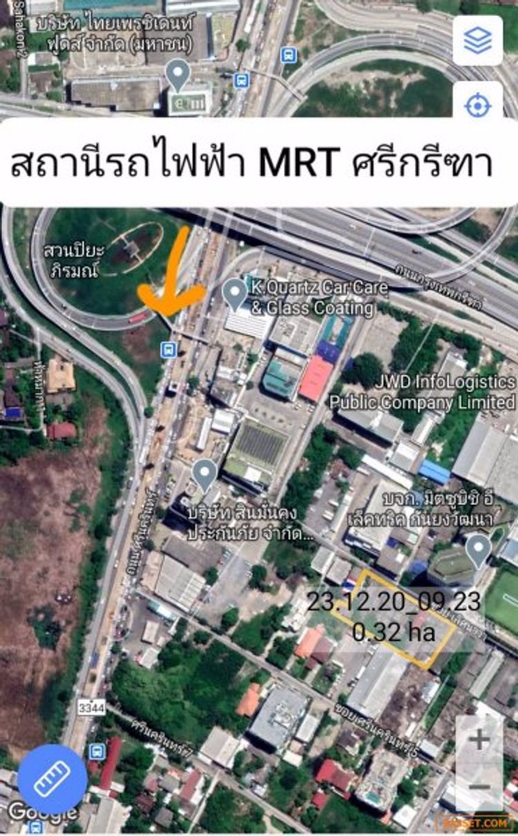 เสนอขายที่ดิน-แปลงสวย-ทำเลดี-ใกล้สถานีรถไฟฟ้า