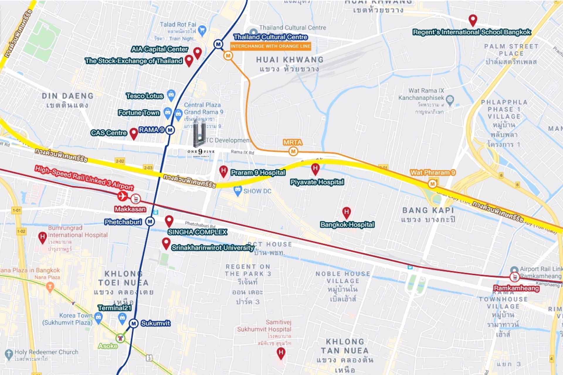 ขายดาวน์-one9five-asoke-rama-9-วันไนน์ไฟว์-อโศก-พระราม-9-