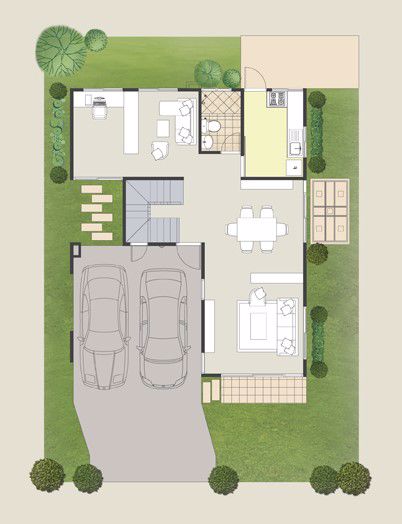 ขายบ้านเดี่ยว-2-ชั้น-หลังมุม-ถนนเมน-ติดกับสวนส่วนกลาง-ไม่มีสายไฟ-กรุงเทพกรีฑาตัดใหม่-ลาดกระบัง-กรุงเ