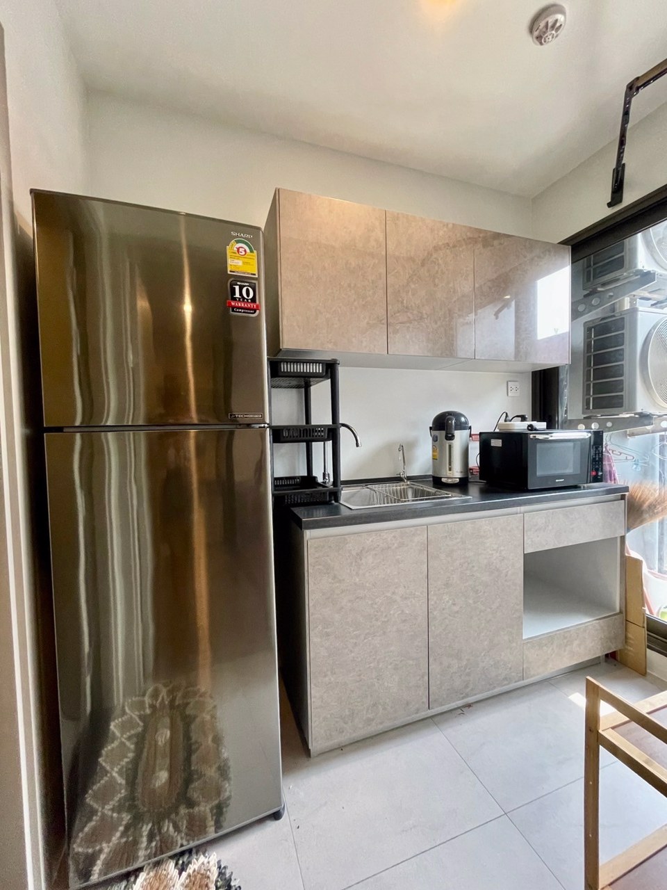 ให้เช่าคอนโด-เดอะ-โพลิแทน-อควา1ห้องนอนชั้น18อาคารb-ใกล้mrtพระนั่งเกล้า