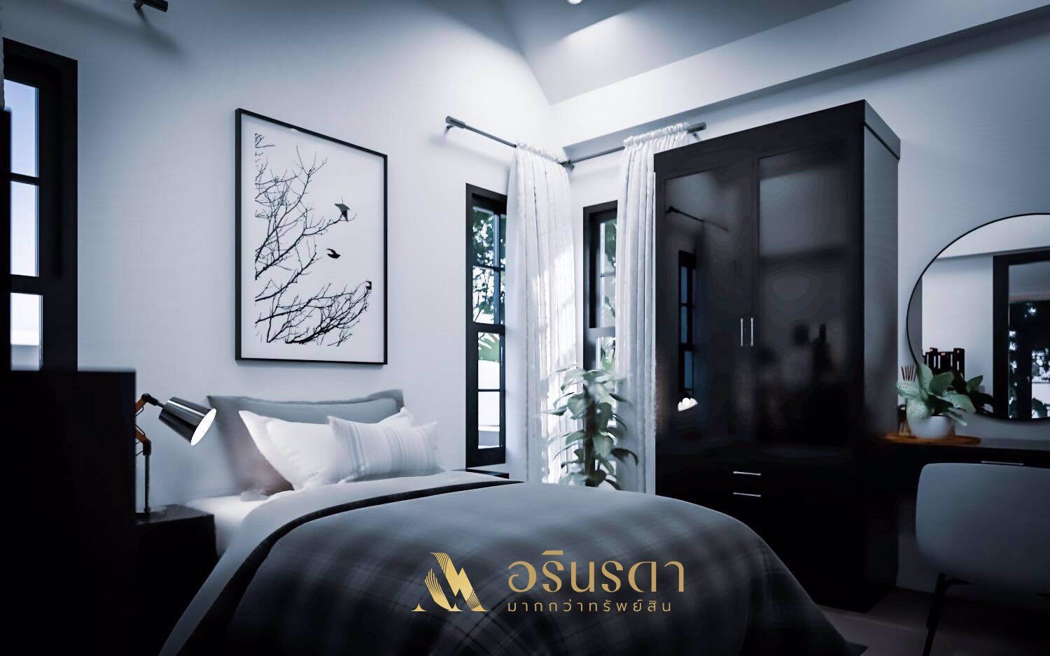 ขายบ้านเดี่ยว-ชั้นเดียว-หลังใหญ่-โครงการอรินรดาลำพูน-เมือง-ลำพูน