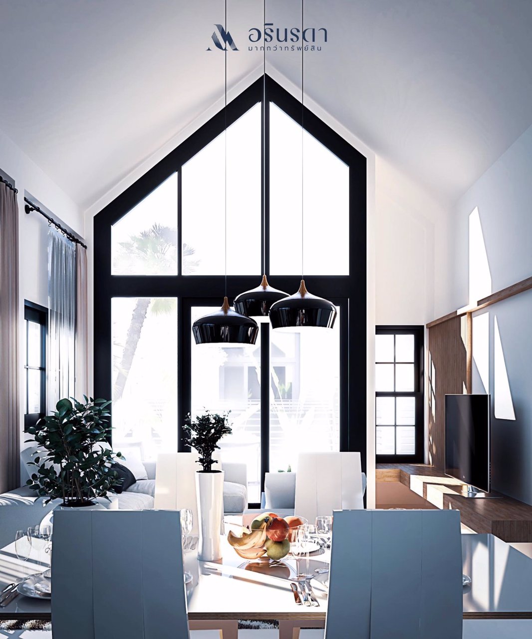 ขายบ้านเดี่ยว-ชั้นเดียว-หลังใหญ่-โครงการอรินรดาลำพูน-เมือง-ลำพูน