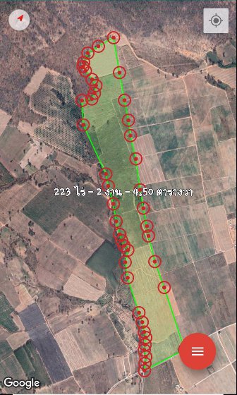 ขายที่ดิน-ภบท5-หน้ากว้างติดถนน-มีไฟฟ้าผ่าน-ครบุรี-นครราชสีมา