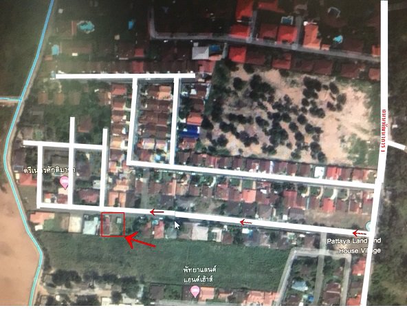 ขายถูกที่ดิน-หมู่บ้านแลนด์แอนด์เฮ้าส์พัทยา-ติดถนนสุขุมวิท-พัทยา53-เนินพลับหวาน-ชลบุรี