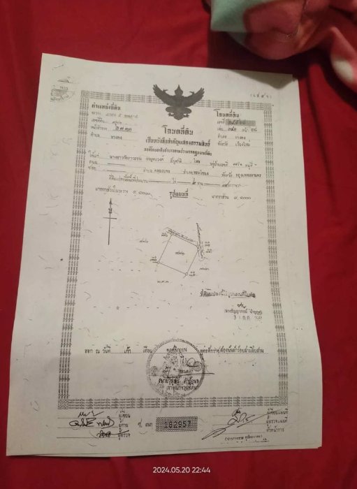 ขายที่ดินทำบ้านพัก-ติดถนนคอนกรีต