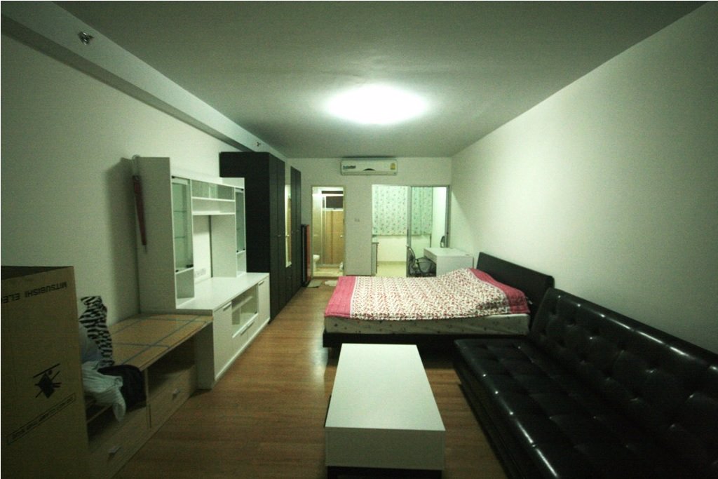 ให้เช่าคอนโดฯ-พร้อมอยู่-ศุภาลัย-ปาร์ค-ศรีนครินทร์-ติดถนนศรีนครินทร์-ห้อง-studio