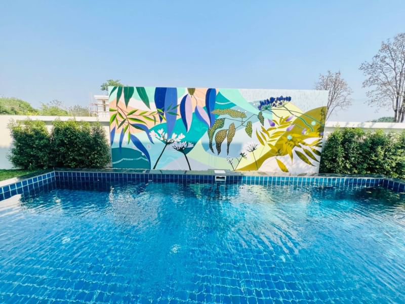 ขายบ้านสร้างใหม่-บ้านหรูพูลวิลล่าหางดง-เชียงใหม่-เดินทางสะดวก