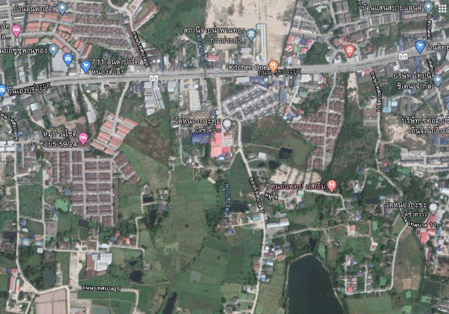 ขายที่ดิน-8-2-6ไร่-หนองตำลึง-พานทอง-ถศุขประยูร-แถวย่านหมู่บ้าน-และที่พัก