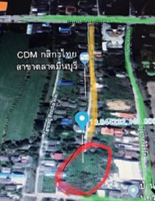 ขายที่ดิน-1-ไร่-340-ตรวา-ในซอยราษฎร์อุทิศ-70-คู้ขวา