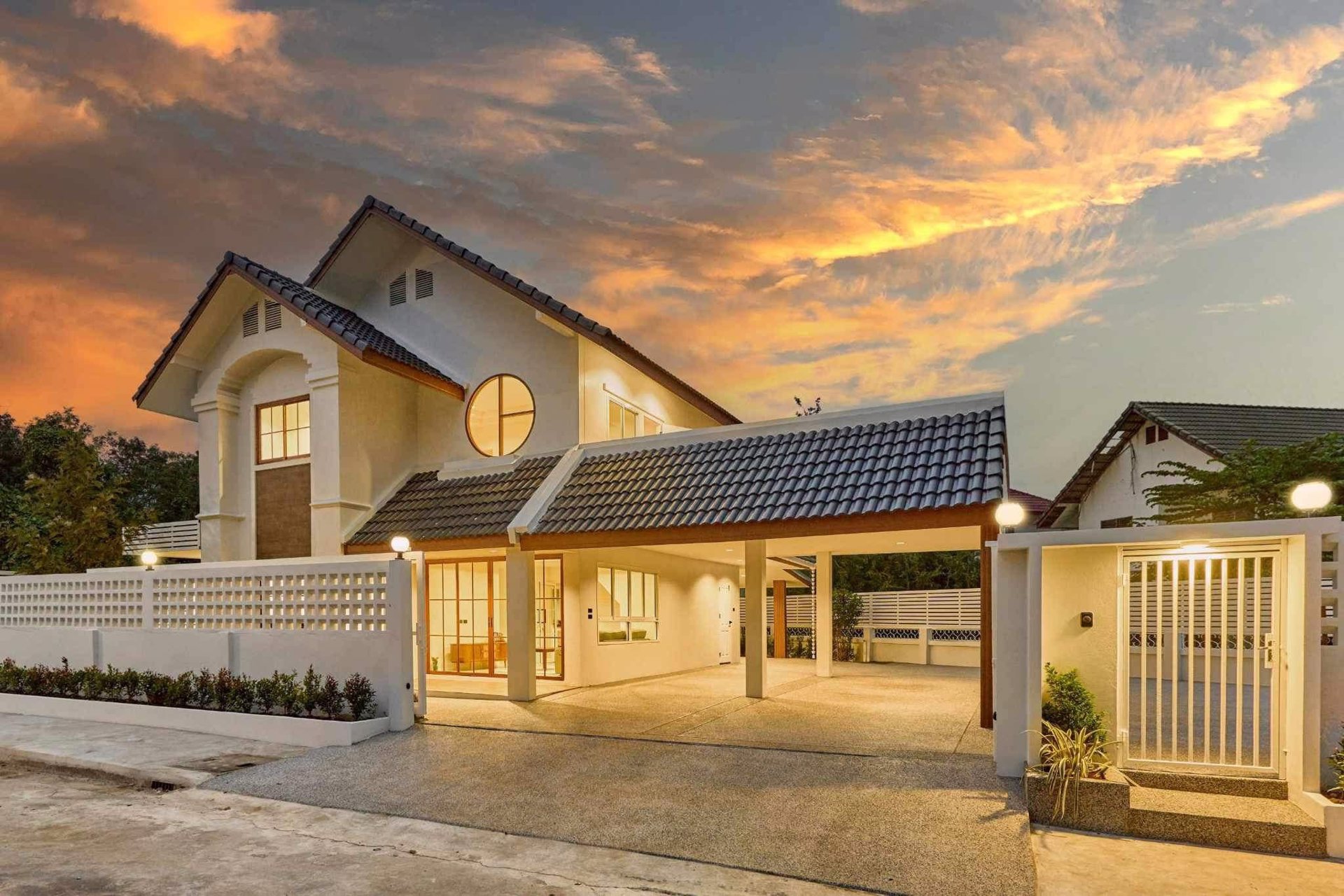 บ้านเดี่ยว2ชั้น-บ้านในโครงการ-โซนสันทราย