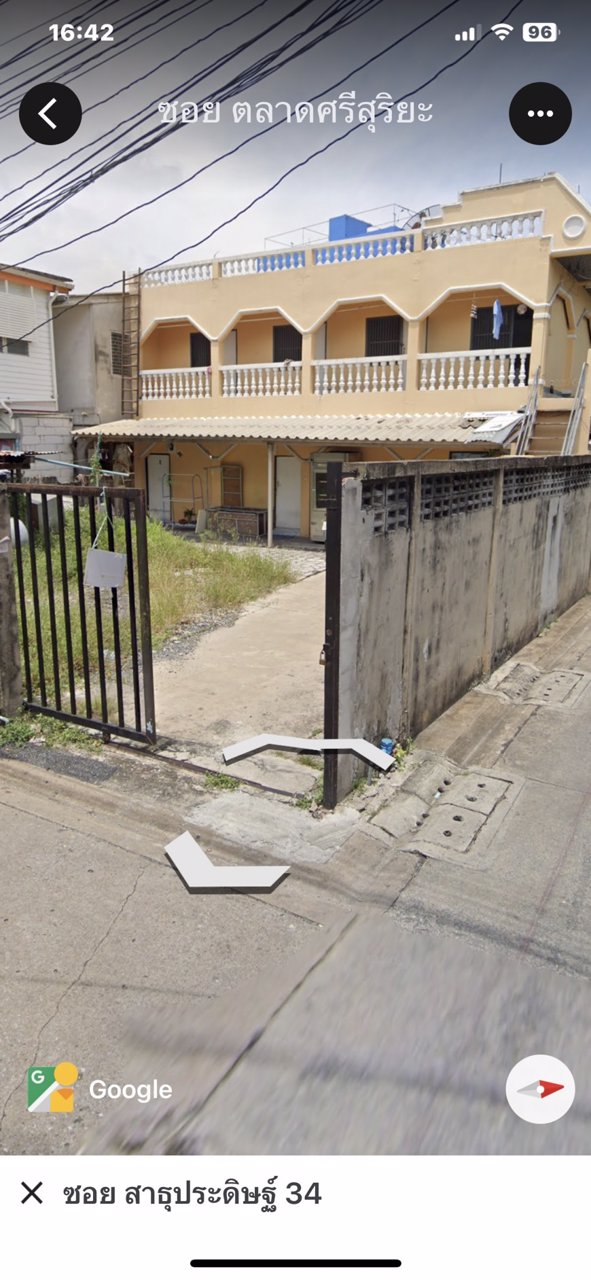 ขายที่ดิน-ขนาด-495-ตรว-พร้อมห้องเช่า-7-ห้อง-ยังมีผู้เช่าอยู่ปกติ