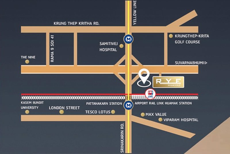 ขายดาวน์-คอนโด-ไรย์-หัวหมาก-rye-huamak-available-foreigner-quota-