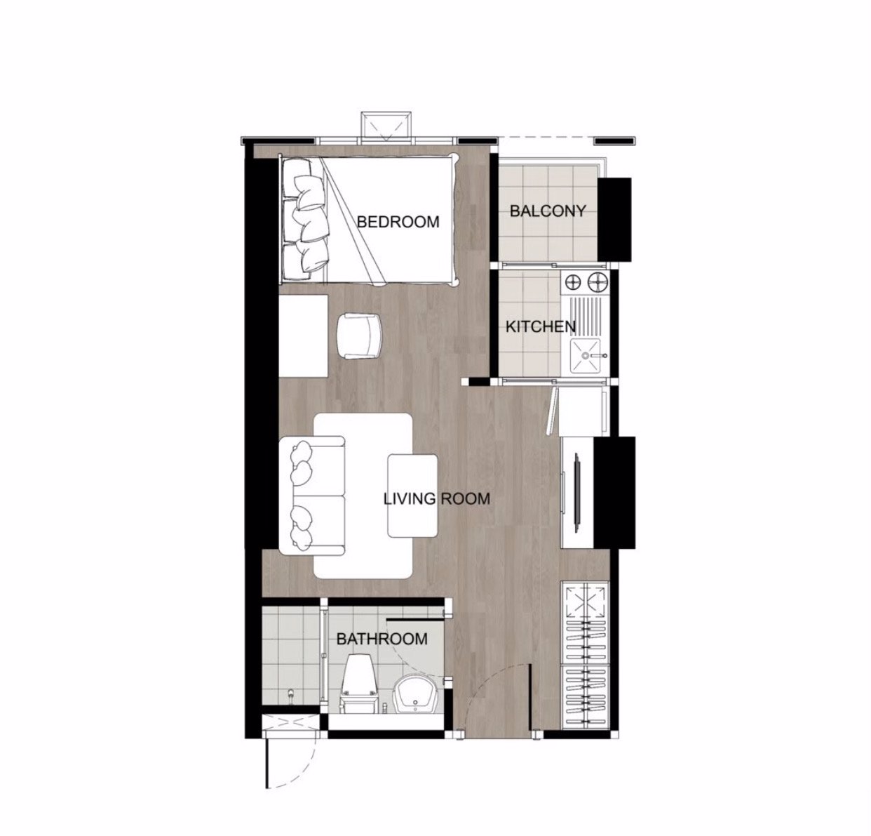 ขายดาวน์-คอนโด-ไรย์-หัวหมาก-rye-huamak-available-foreigner-quota-