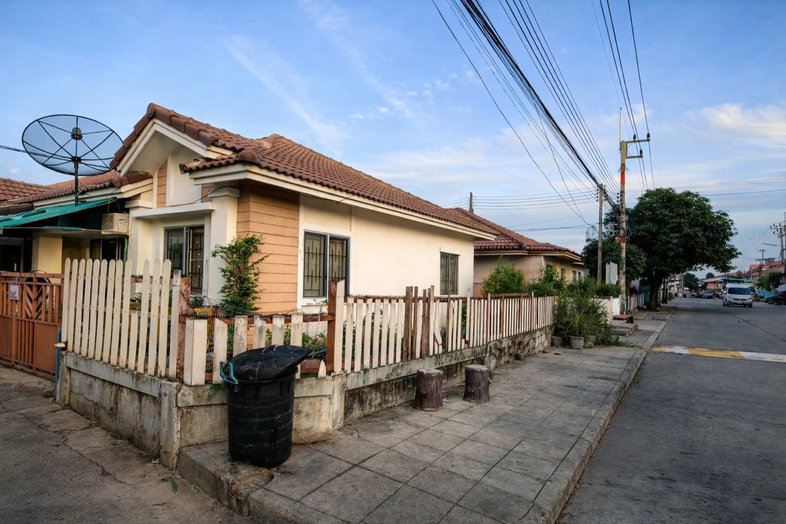 ขายทาวน์เฮ้าส์ชั้นเดียว-ราคาไม่ถึงล้าน-หมู่บ้านพฤกษาพนาลี-36-ฉะเชิงเทรา