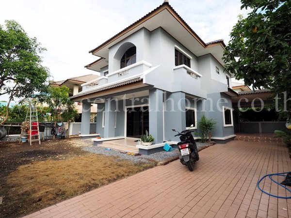 บ้านเดี่ยว-หมู่บ้าน-พาร์ค-วิลเลจ-บางบัวทอง-ถนนลำโพ