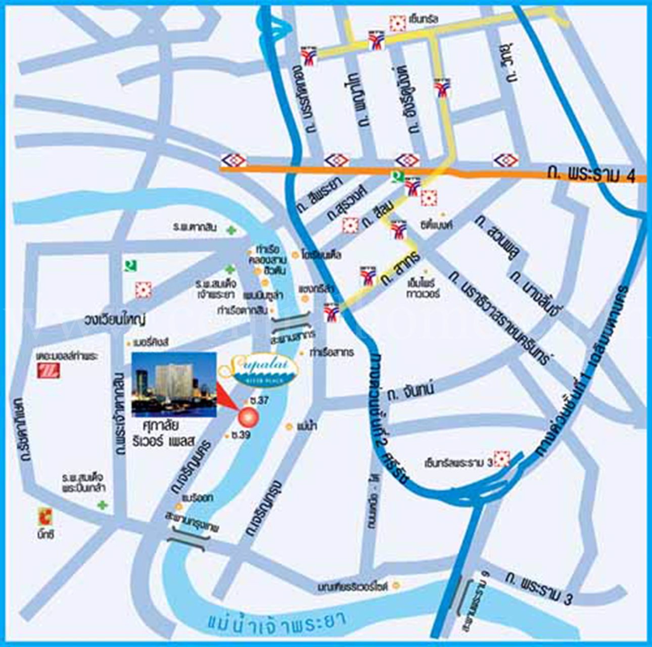 คอนโด-ศุภาลัย-ริเวอร์-เพลส-เจริญนคร-ห้องใหญ่-วิวแม่น้ำเจ้าพระยา