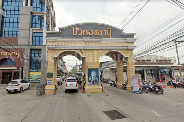 ทาวเฮ้าส์-หมู่บ้าน-บัวทองธานี-ตรงข้ามสมบัติบุรี