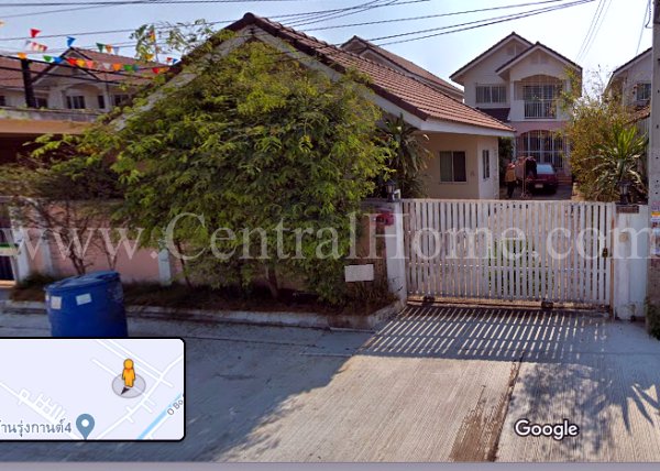 บ้านเดี่ยว-รุ่งกานต์-2-ไทรน้อย-วิวดี-หน้าหลัง-ไม่ติดใคร