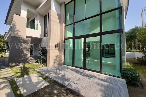 บ้านเดี่ยว-หมู่บ้าน-the-city-รัชดาฯ-วงศ์สว่าง-หลังมุม-ต้นโครงการ