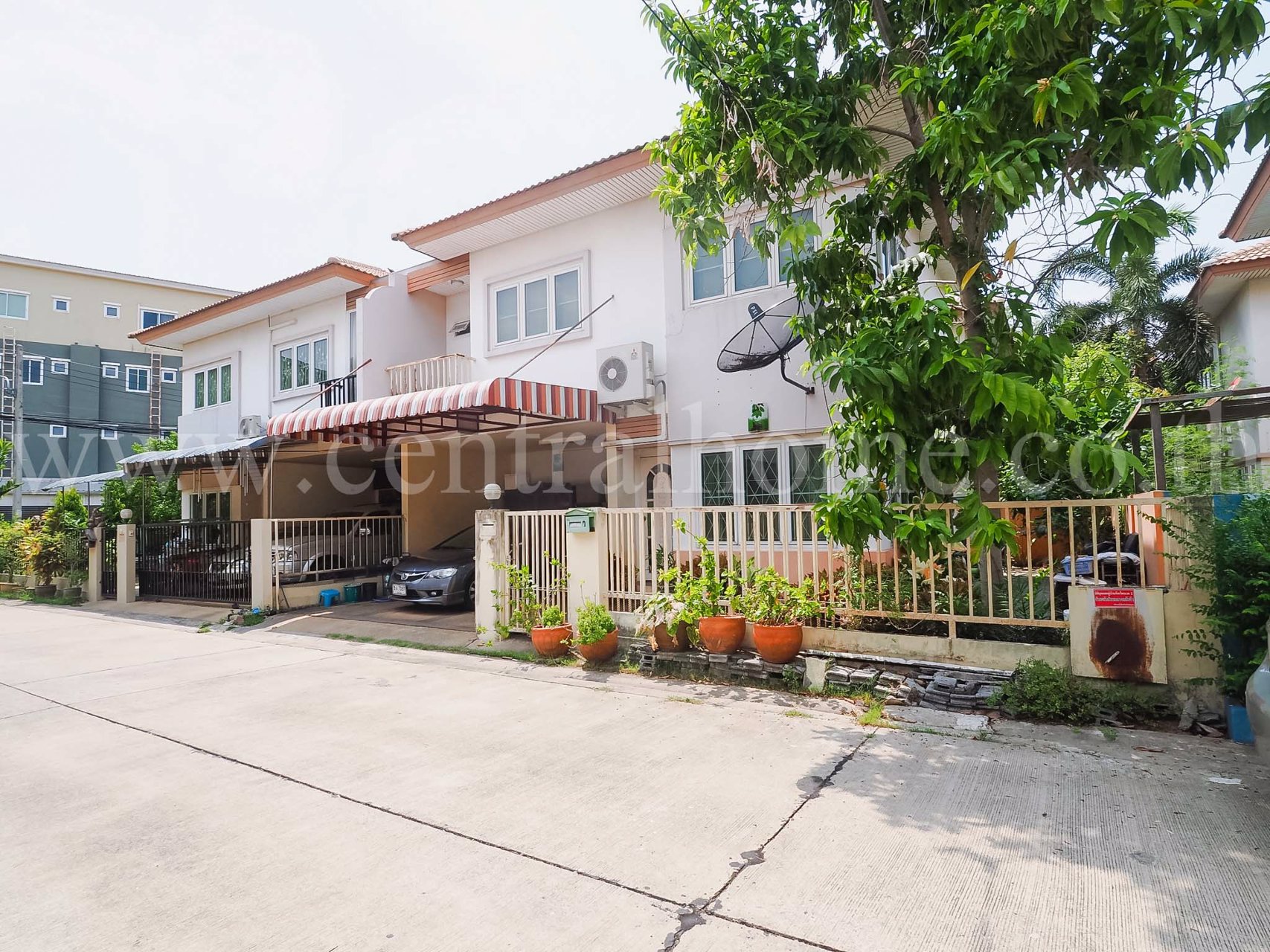 บ้านแฝด-ภัทรไพรเวท-2-สามโคก-ปทุมธานี-โครงการติดถนนใหญ่