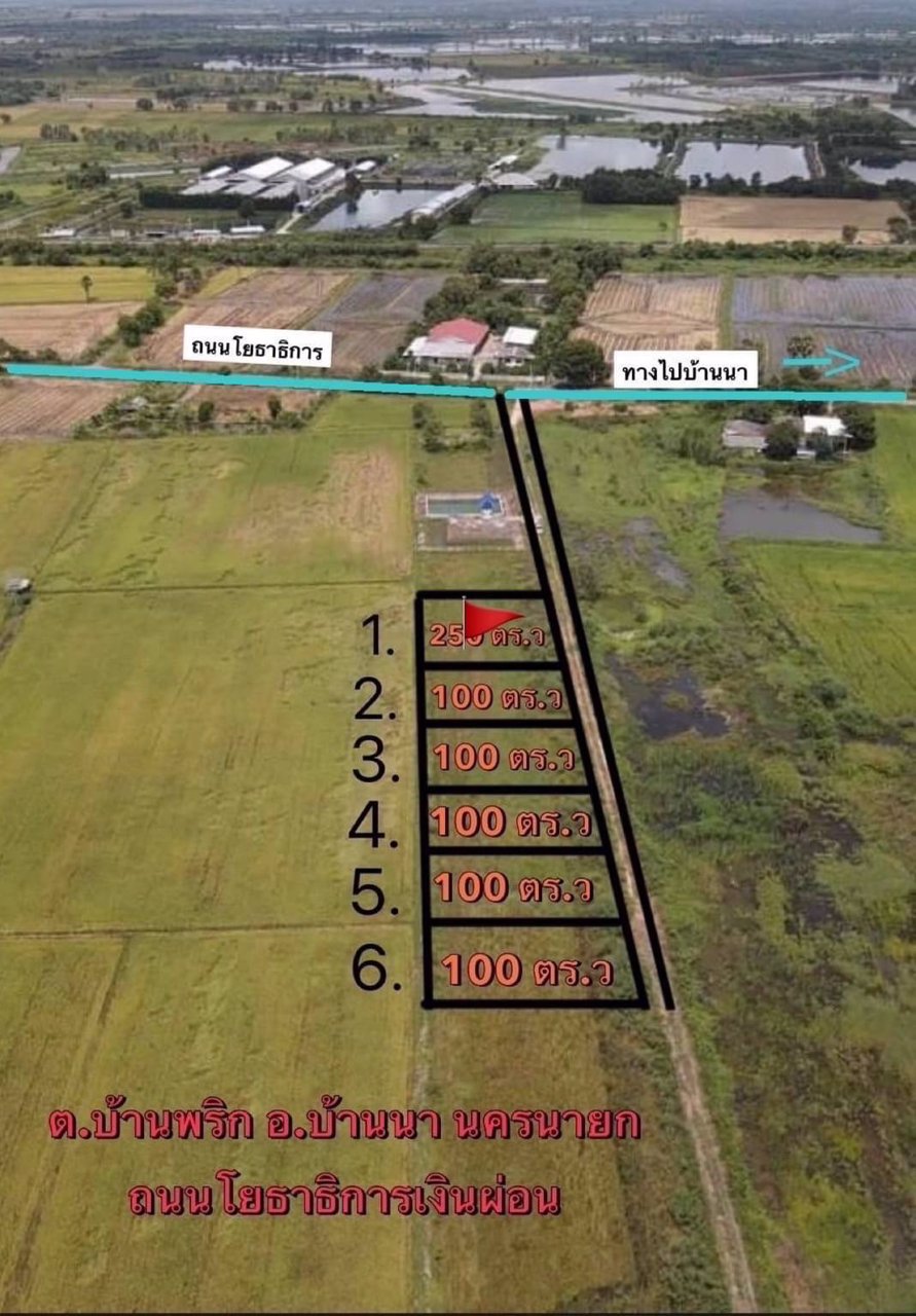 ขายที่ดินบ้านนา-โยธาธิการ-เงินผ่อน-20-เดือน