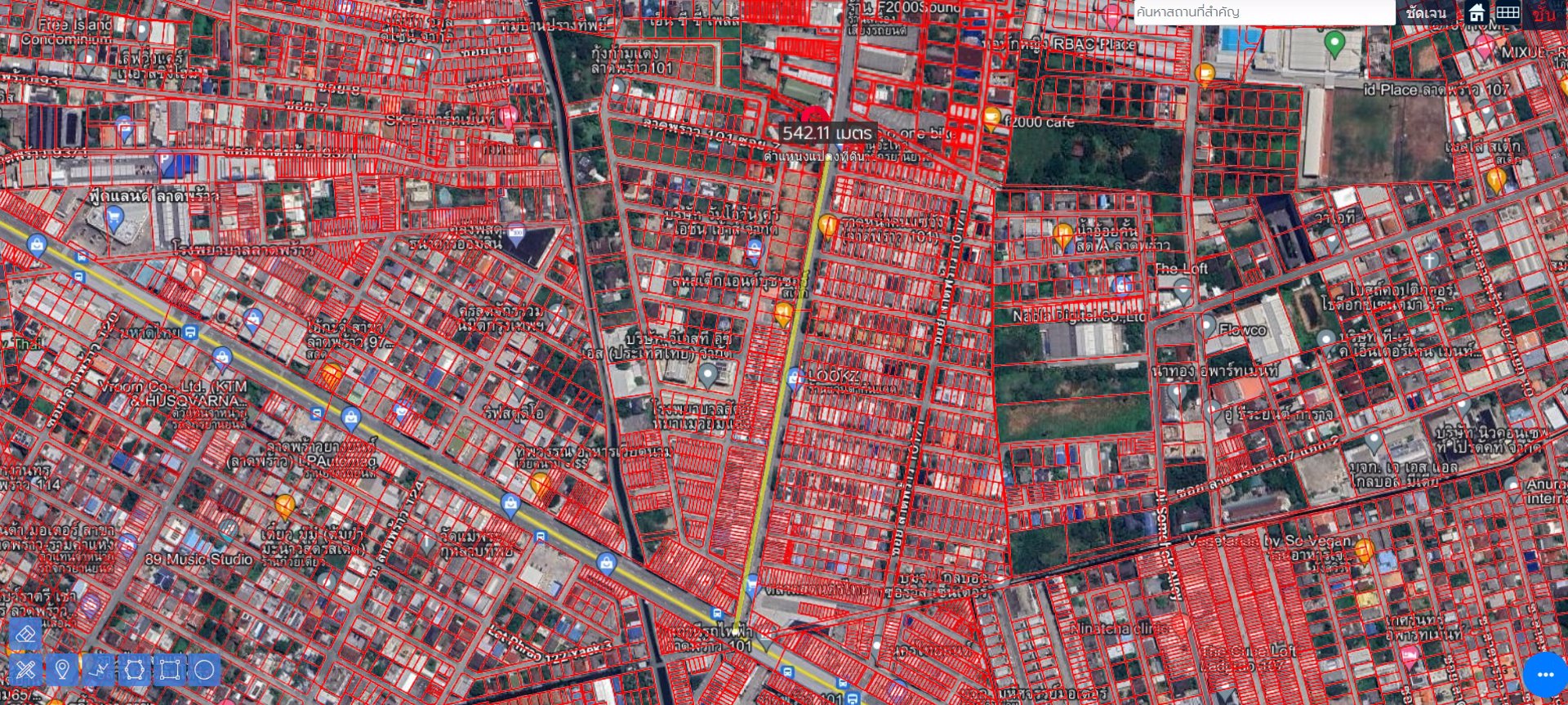 ขายที่ดินเปล่าติดถนนหลักลาดพร้าว-101-แถมสิ่งปลูกสร้างเป็นโรงเรียน