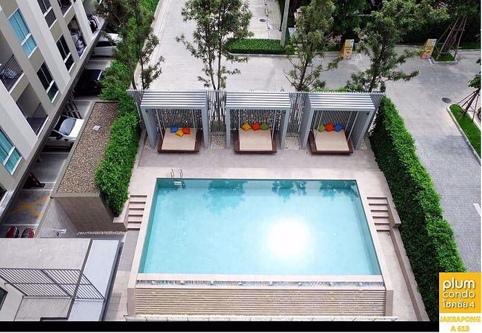 ขายด่วน-คอนโด-พลัม-โชคชัย-4-พร้อมเฟอร์นิเจอร์และเครื่องใช้ไฟฟ้าครบ-ภายในตกแต่งสวยงาม-วิวสระว่ายน้ำ