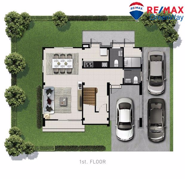 ขายบ้านเดี่ยวใกล้สะพานพระราม-7-หมู่บ้านมายด์-ปิ่นเกล้า-จรัญ-mind-3-ชั้น-61-ตรว-หลังมุม