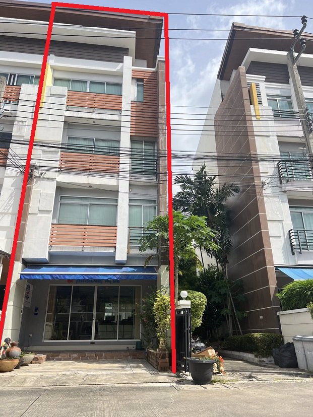 ขายโฮมออฟฟิศ-4-ชั้น-โครงการ-biztown-ศรีนครินทร์