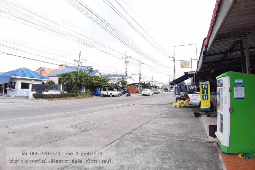 มีผู้เช่าแล้วค่ะ-อาคารพาณิชย์-2-ห้องนอน-ทำเล-ศรีราชา-นิคมปิ่นทอง-ใกล้ตลาดบึงวรกิจ