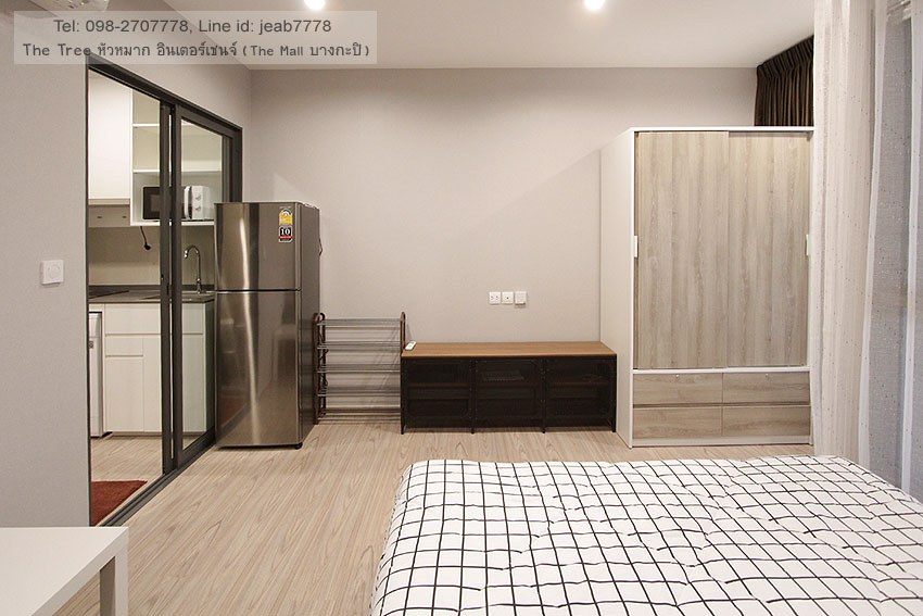 📌-ขายด่วนคอนโด-ทรี-หัวหมาก-อินเตอร์เชนจ์-the-mall-บางกะปิ-23-ตรม-แต่งครบ